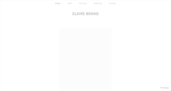 Desktop Screenshot of clairebrand.com